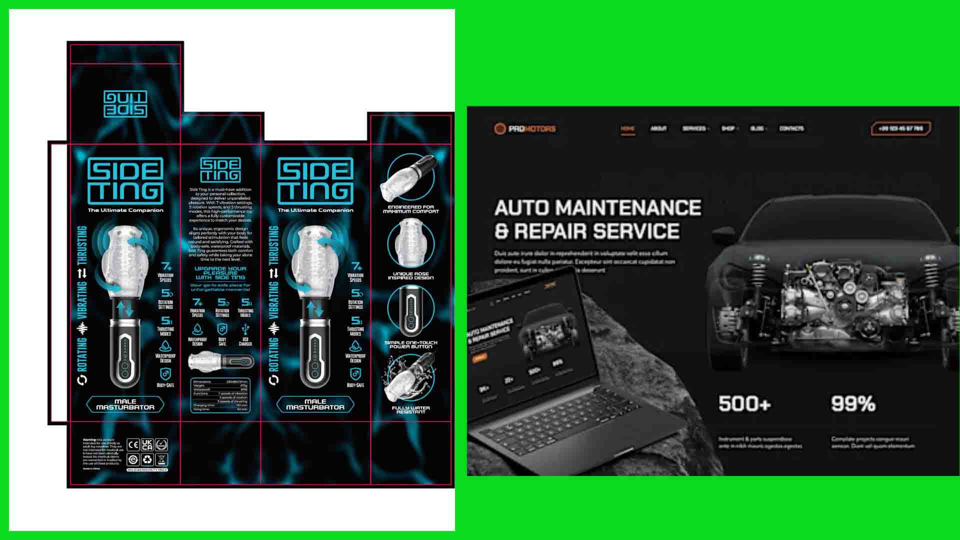 Professional Car Website Design by Reach Rider – Responsive Layout, Modern UI, and High-Speed Performance for Automotive Businesses.