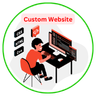 Custom Website Design and Development Services by Reach Rider Digital Marketing Agency